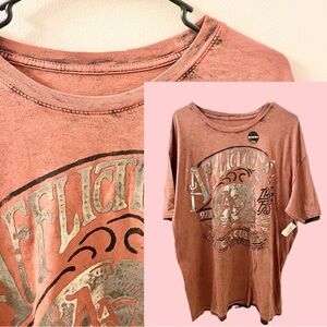 NWT Affliction Reversible T-Shirt